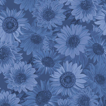 (3655)Sunflower Whispers Denim Blue(9936)