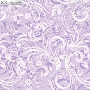 (4006)Pearl Ballet/Ballet Scroll Lilac(0171)