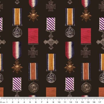 (P)Remembering/Medals Allover(7117)
