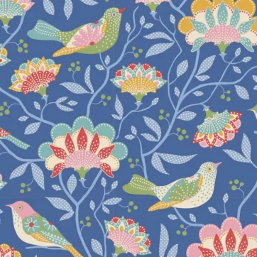 Tilda Jubilee Birds. Blue 1611